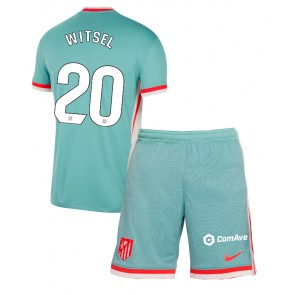 Atletico Madrid Axel Witsel #20 Dětské Venkovní dres komplet 2024-25 Krátký Rukáv (+ trenýrky)